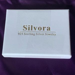 Silvora Initial “N” Heart Bracelet Sterling Silver Bracelets